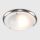 IP44 Rated Decorative Flush Ceiling Light With a Satin Nickel Finish