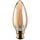 Kosnic LED 4 watt BC-B22mm Antique Warm White Gold Filament Candle