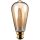 Kosnic 4 watt ST64 BC-B22mm Squirrel Cage Filament LED With Gold Glass