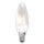 BELL 60724 3.3 watt SES-E14mm Dimmable Satin Glass LED Filament Candle