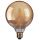 4 watt ES-E27mm Gold Tinted 125mm Antique Filament LED Globe