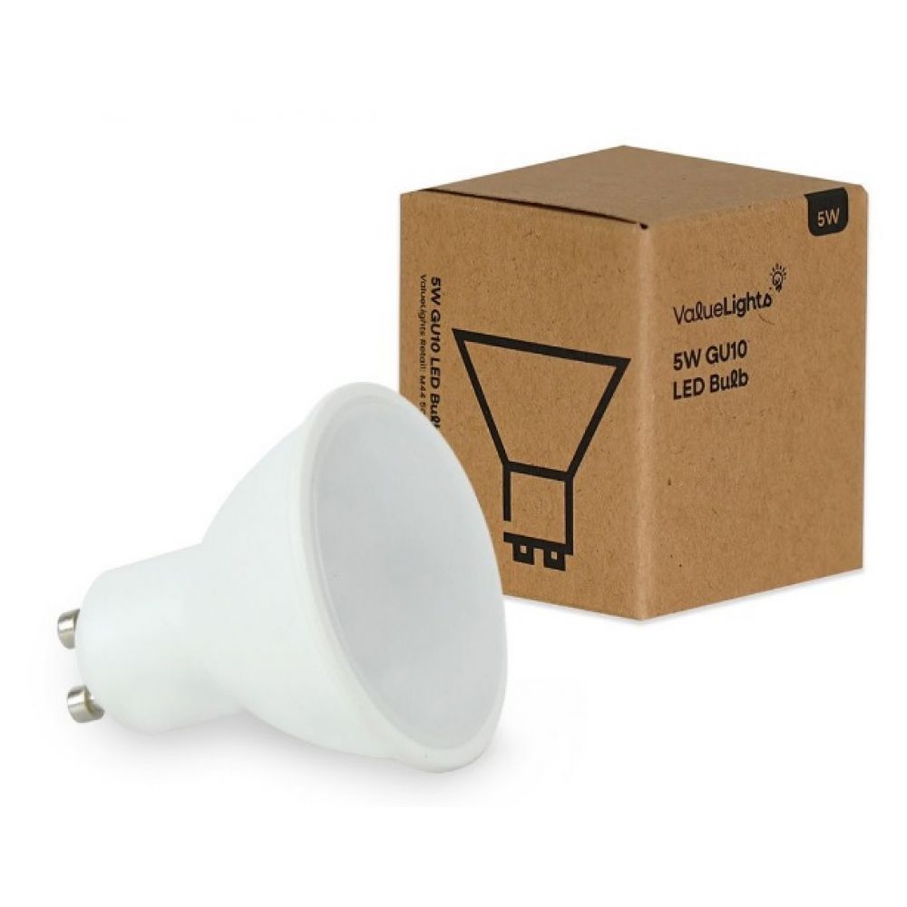 5 watt - 50 watt Replacement - GU10 LED Light Bulb 3000k Warm White