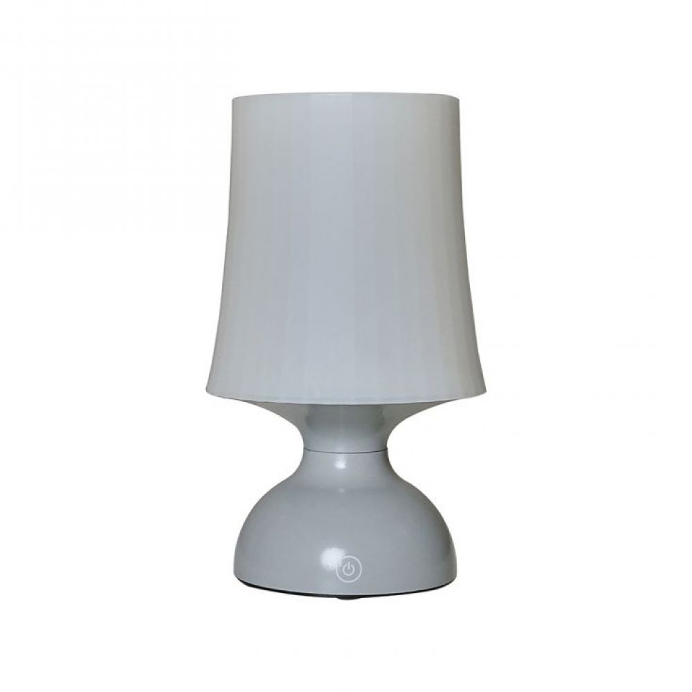 Colmar IP44 Grey Battery Powered Touch Table Lamp