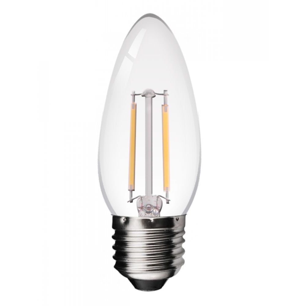 Kosnic 2 watt ES-E27mm Home Clear LED Filament Candle