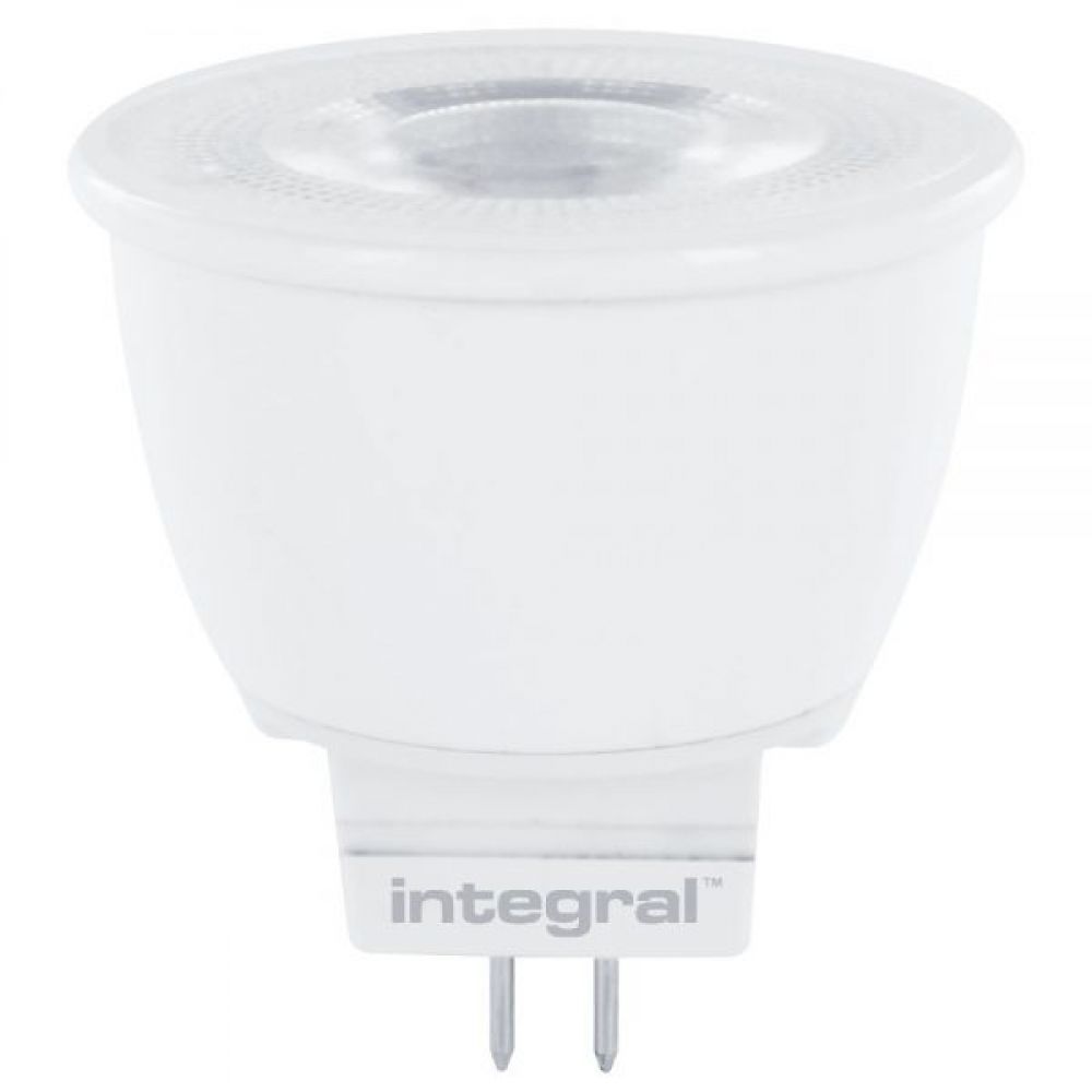 Integral ILMR11NC009 3.7 watt 12V MR11 G4 LED Light Bulb - Warm White