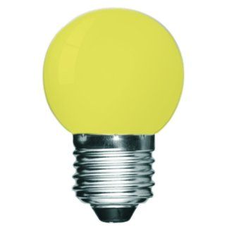 Kosnic 1 Watt Yellow ES-E27mm LED Golf Ball Bulb