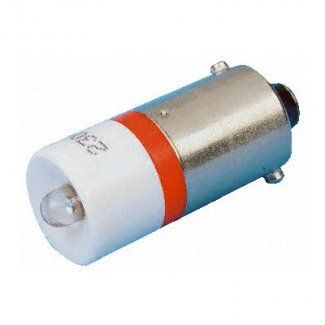 42-48 volt R10 Miniature BA9s LED Light Bulb with Bridge Rectifier