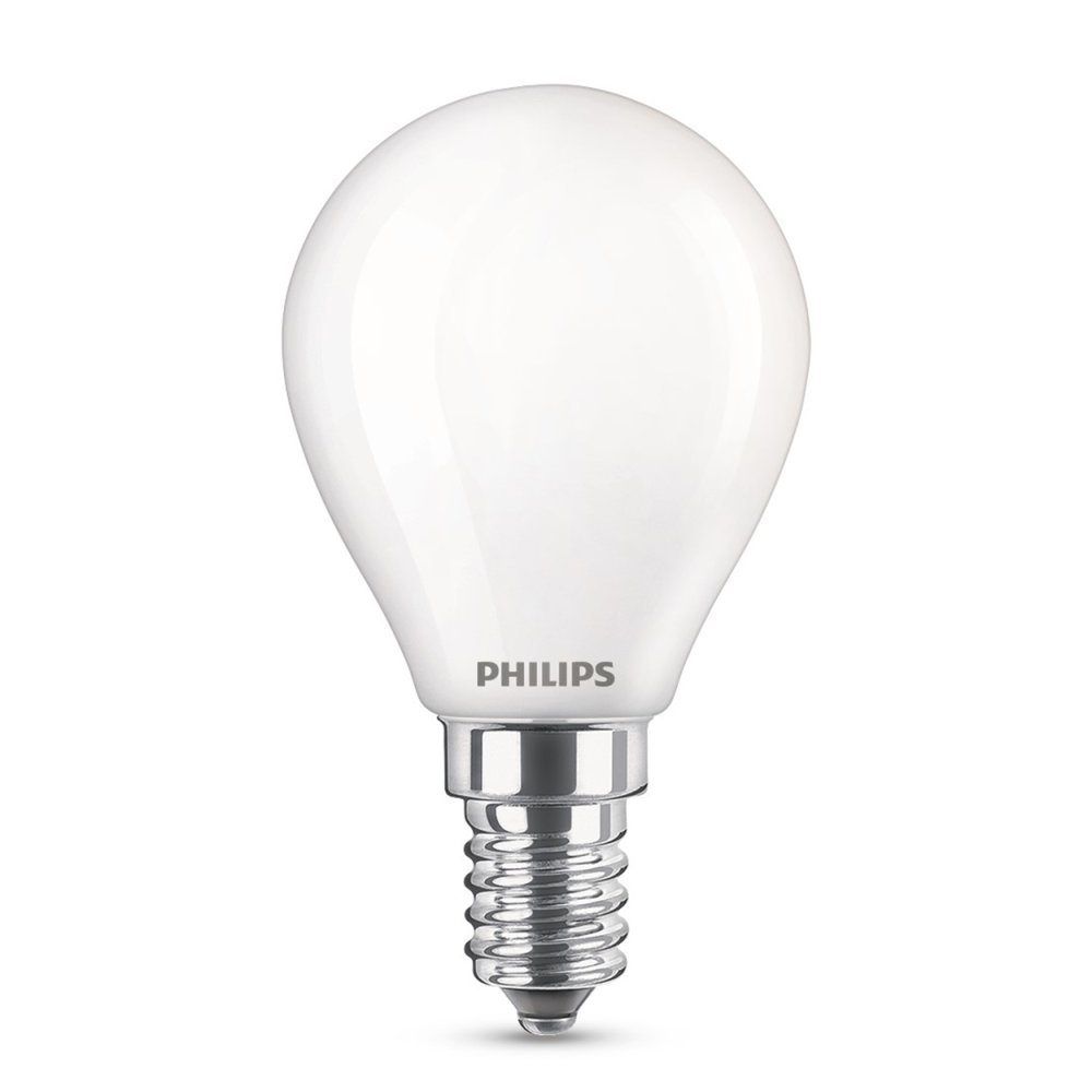Philips 9290020276 4.3 watt SES-E14mm Small Screw LED Golfball Light Bulb - Cool White - 4000k