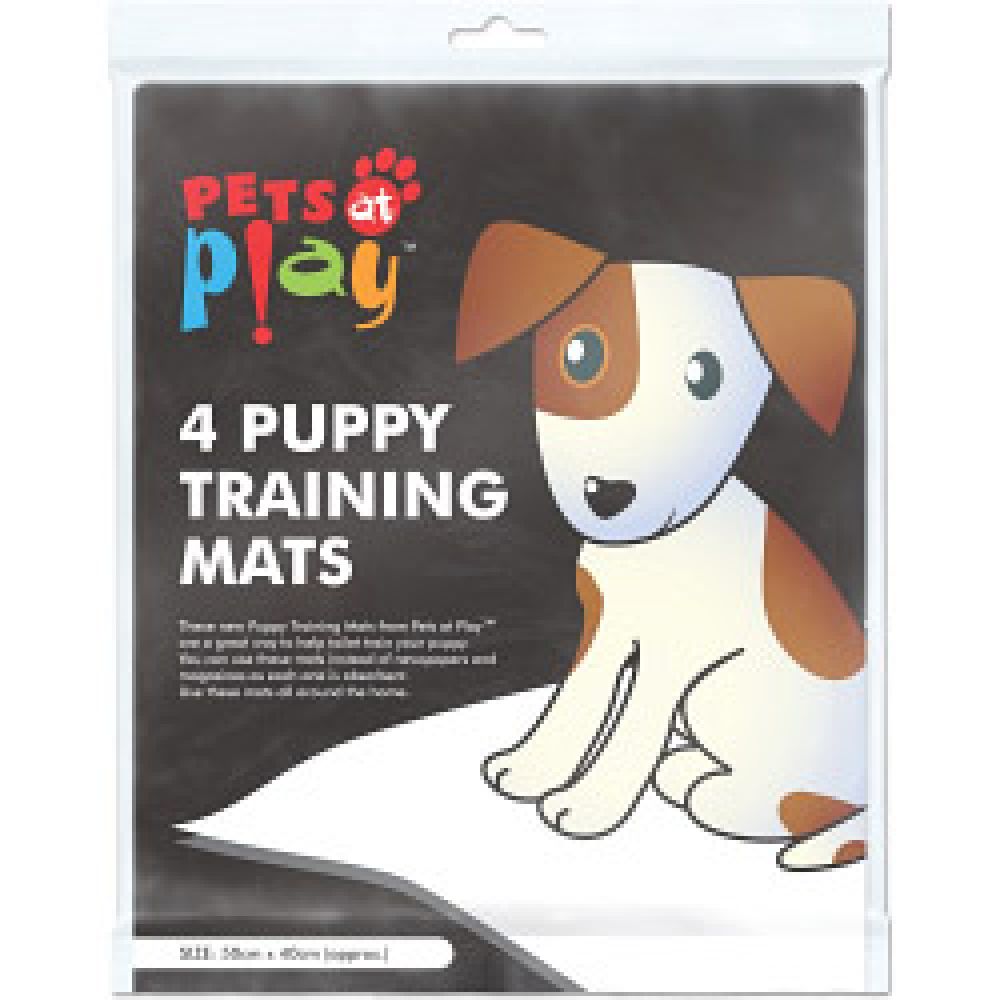 Pets at Play Puppy Training Mat (4 Pack)