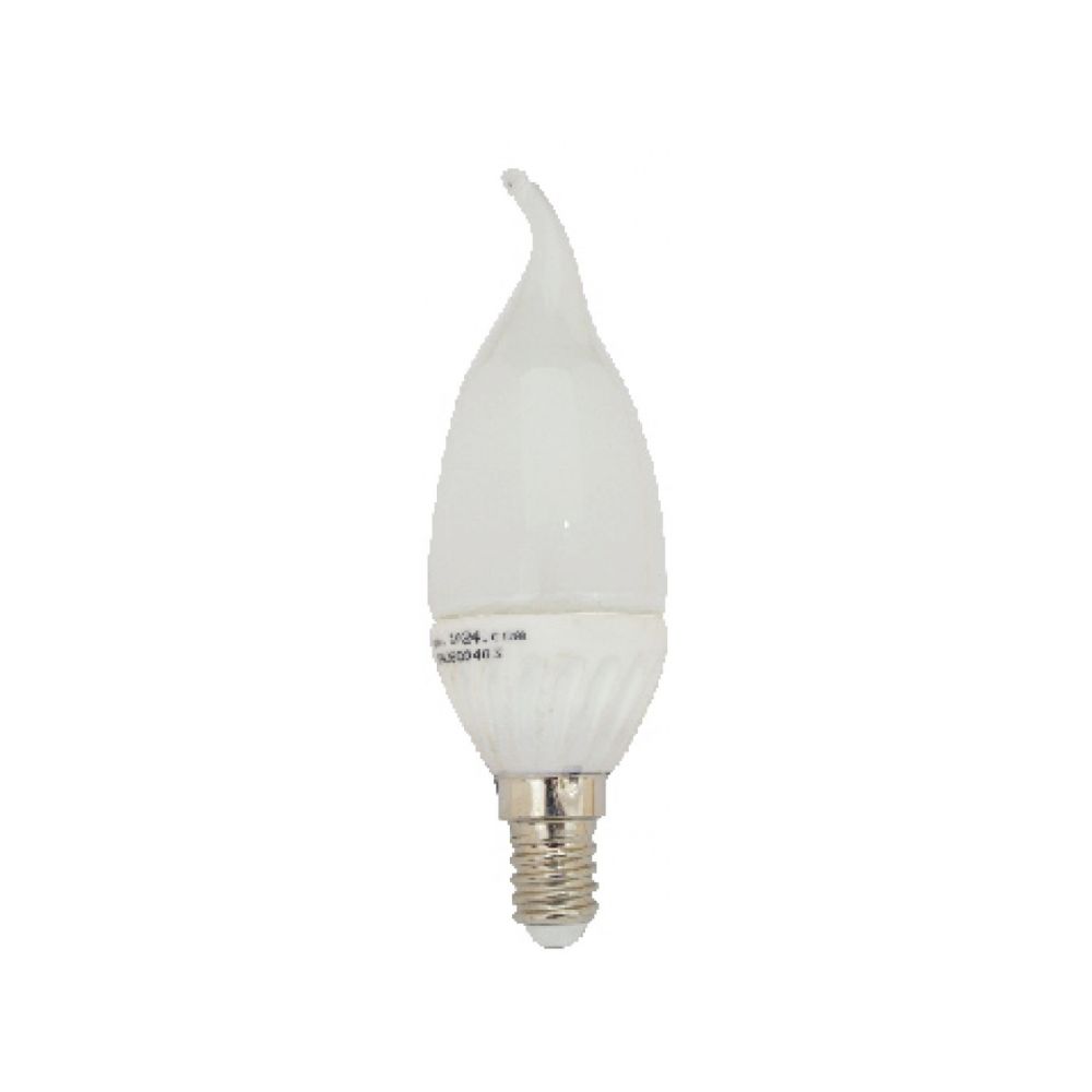 TP24 8042 5 watt SES/E14 Frosted Flare Tipped LED Candle