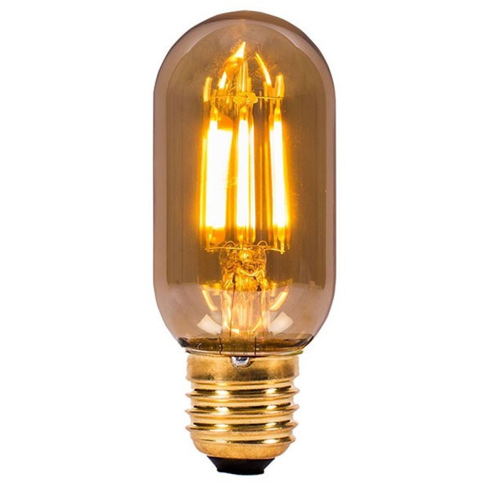Bell 01439 4 watt ES-E27mm Vintage Tubular Amber LED Light Bulb
