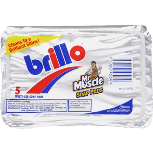 Mr Muscle Multi Use Brillo Soap Pads - Brillo Pads