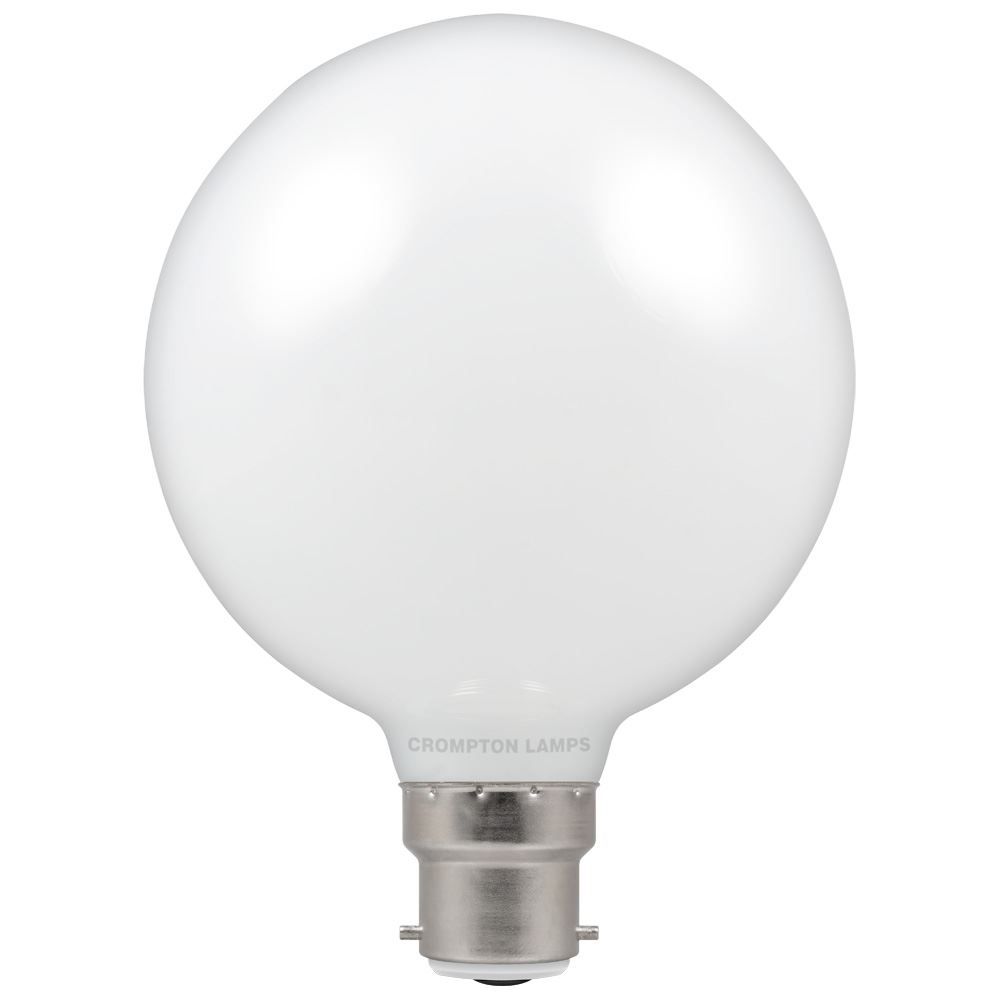 Crompton 12660 7 watt BC-B22mm G95 Dimmable LED Globe Bulb - Warm White