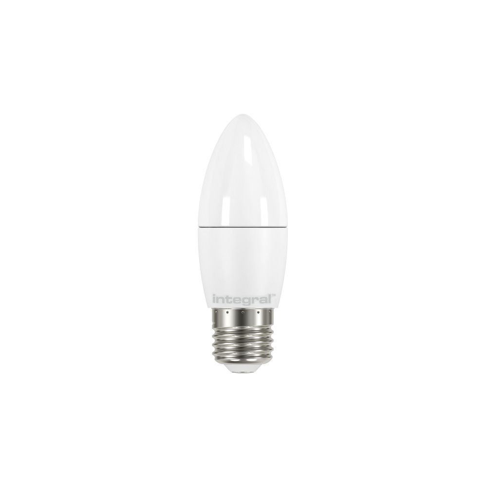 5.5 watt ES-E27mm Warm White Opal LED Candle - 40w Replacement