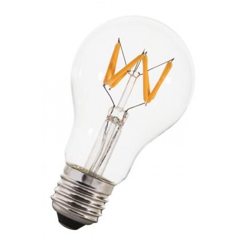 6 watt ES-E27mm A60 Dimmable Wave Filament GLS LED Light Bulb