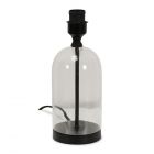 Decorative Glass Table Lamp With Black Base 26424