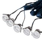 Robus R3LED5S-01 5 Pack Pre-wired White LED Deck Lights