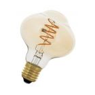 Spiraled Madeleine Gold Dimmable 4Watt E27 Decorative LED Bulb