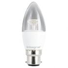 Integral 5.6 watt Clear BC-B22mm Dimmable Decorative LED Candle