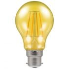 Crompton 4160 / 13797 4.5 watt BC-B22mm Yellow GLS LED Light Bulb