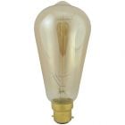 40 watt BC-B22 Decorative Antique Period Lantern Light Bulb