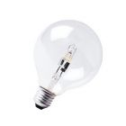 Eco Halogen 125mm 240 Volt 18 Watt ES-E27mm Screw Cap Clear Globe Bulb
