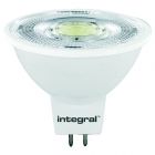 3 Pack Integral 6.1 watt MR16 GU5.3 Cool White Dimmable LED Spotlight Bulbs