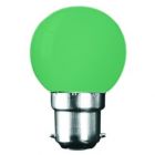 Kosnic 1 Watt Green BC-B22mm LED Golf Ball Bulb