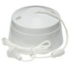 Knightsbridge SN8300 White 10A 2-Way Bathroom Pull Cord Switch