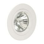 Knightsbridge RD1W Low Voltage MR16 Fixed White Downlight Fitting