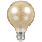 Crompton 6621 6 watt ES-E27mm Screw Cap G80 Gold Tint Dimmable LED Globe Bulb