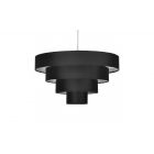 Nevada 4 Tiered Decorative Black Pendant Lamp Shade