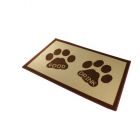 Pet/Animal Design Brown Door Mat