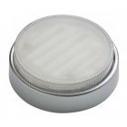 Straight Surface Mounted Satin Silver GX53 Downlight Fitting