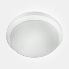 Eterna KCAS14WHFL Cassi IP54 14W White Circular LED Ceiling/Wall Light With Full Diffuser