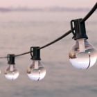 Falmouth USB Solar Festoon Lights (Set Of 25 Glass Bulbs)