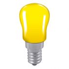 15 watt SES-E14mm Amber Coloured Pygmy Light Bulb