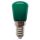 Bell 02654 1 watt SES-E14mm Green Coloured Pygmy LED Lamp