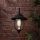Eyam Black 17995 IP44 Outdoor Swan Neck Wall Lantern 17995