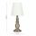 Sierra Traditional Touch Table Lamp With Antique Brass Neck and Cream Shade 18043