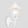 Mayfair 19048 IP44 White Outdoor Wall Lantern With PIR Sensor