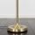 Memphis Classic Antique Brass Twist Uplighter Floor Lamp