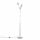 Stylish Ducy 3 Way Floor Lamp in Chrome 24083