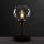 Sheridan Steampunk Table Lamp With Clear Glass Shade