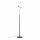 Infinity Matt Black 12 watt LED Energy Efficient Spiral Floor Lamp 25857