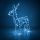 IP44 47cm Festive Reindeer with 120 Cool White LED Lights - Christmas Lights