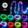 Indoor & Outdoor IP65 Rated 5 Metre SMART Wifi Mobile Controlled Colour Changing LED Neon Rope Light