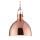 Light Copper Hanging Pendant Light Fitting With Chain
