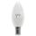 BELL 05831 7 watt SBC-B15mm Clear Dimmable LED Candle