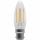 BELL 05305 4 watt Clear BC-B22mm Bayonet Cap Dimmable Filament LED Candle - Warm White